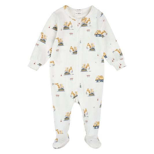 Construction Footie Pajamas