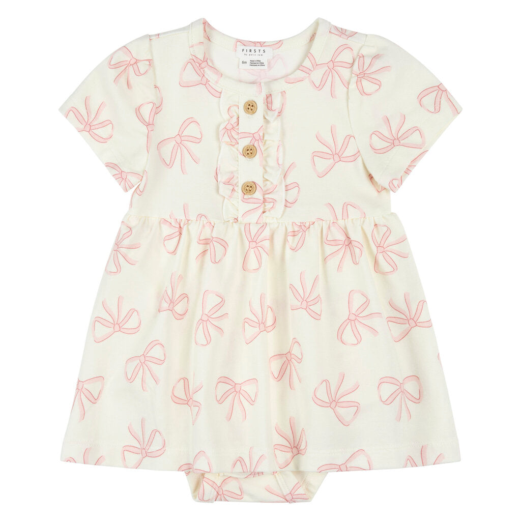 Bow Bodysuit Dress