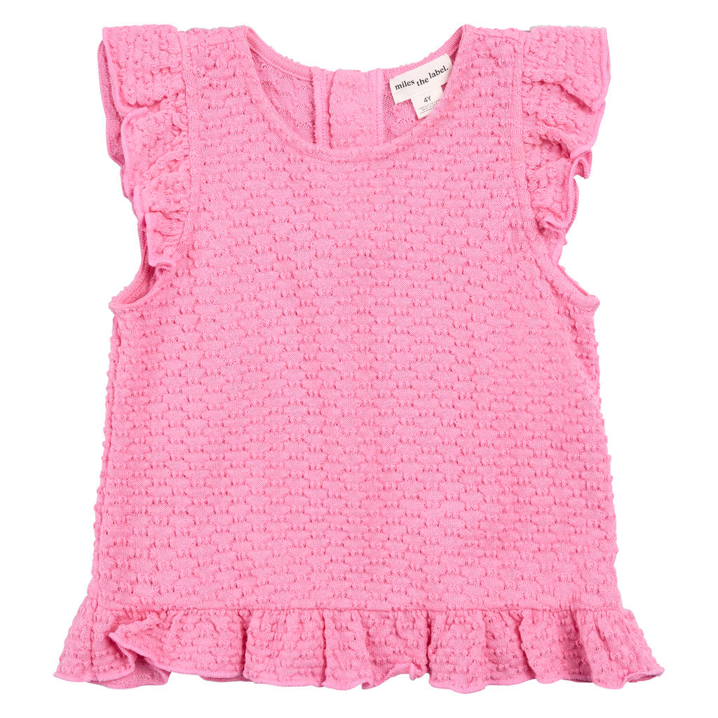 Textured Ruffle Set