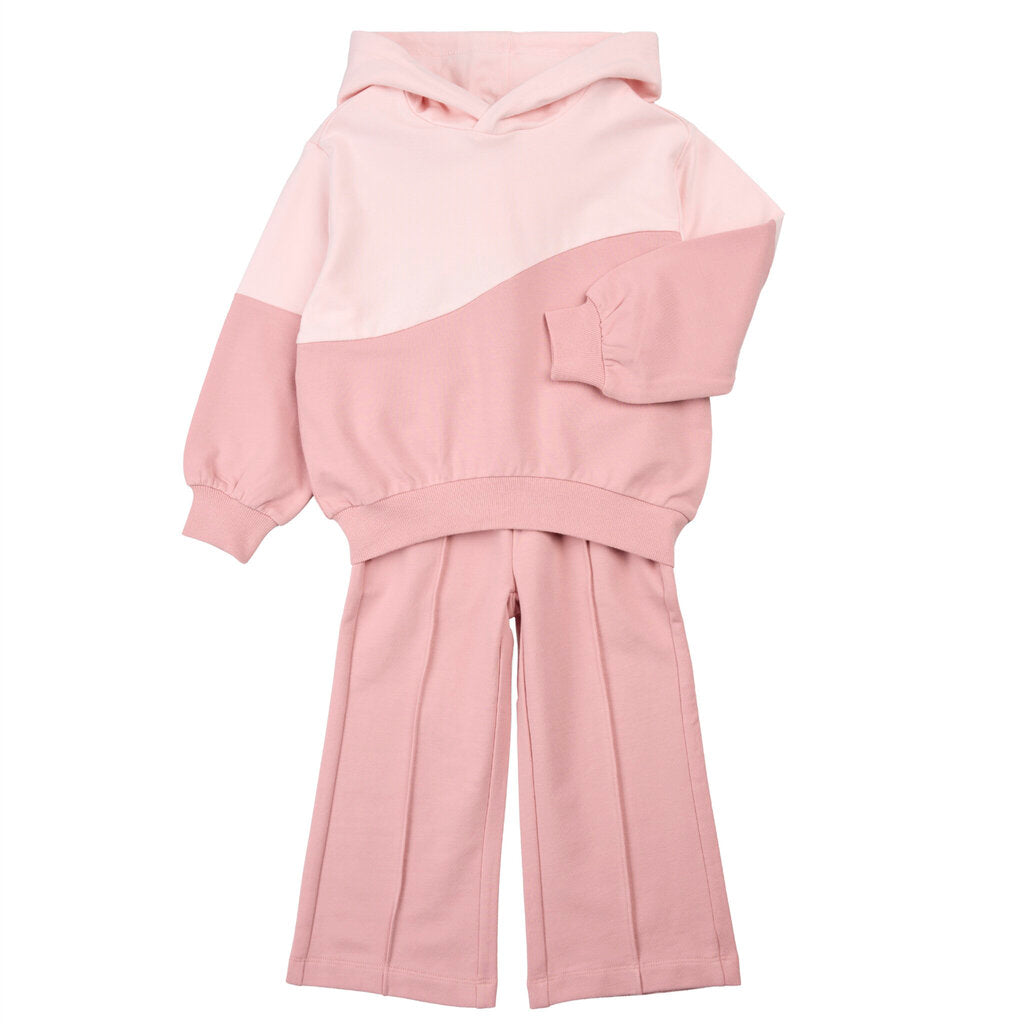 Hooded Sweatshirt + Pants Set Girl