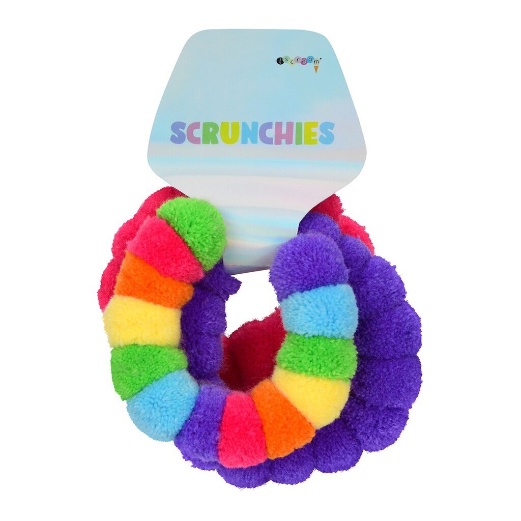 POM-POM Scrunchie Set