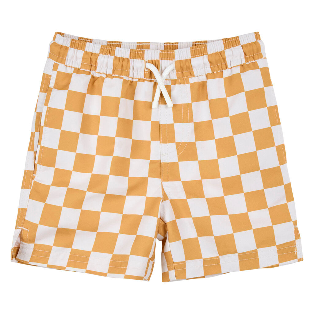 Boys Swim Shorts Checkerboard